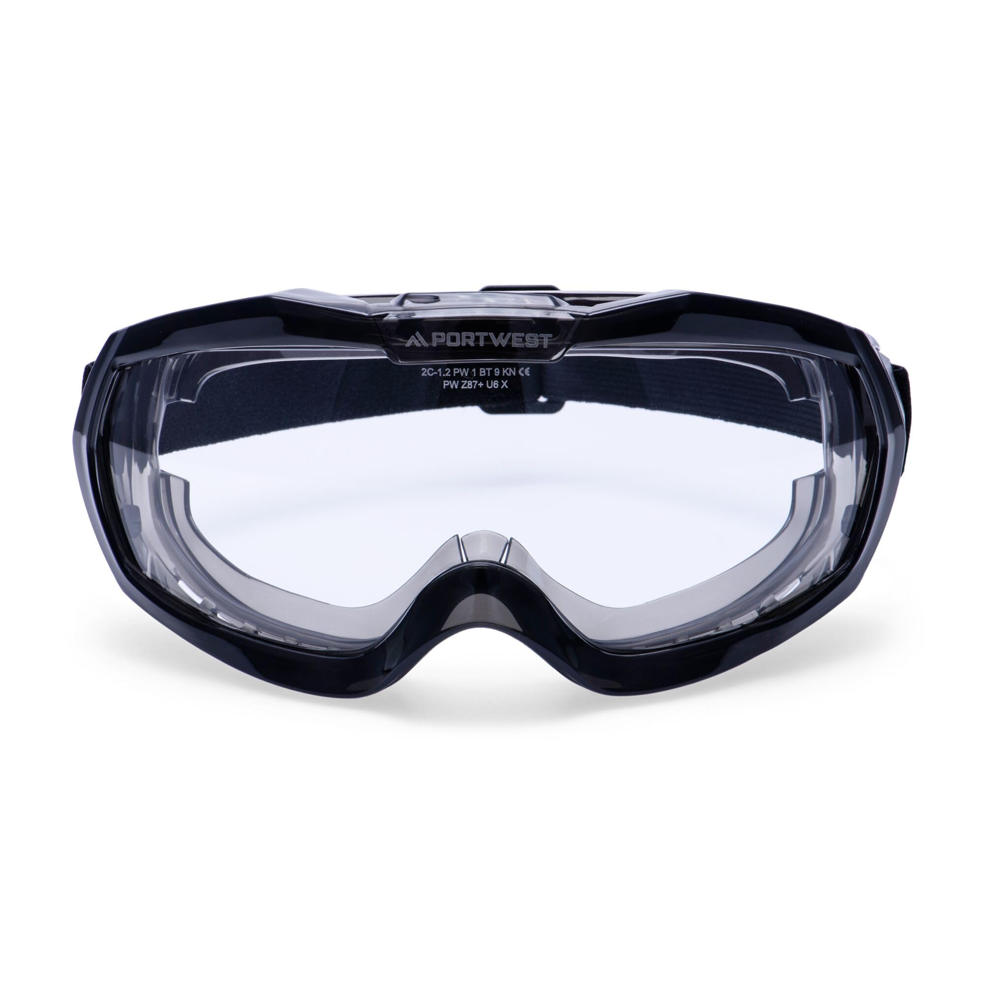 Portwest PS66 Ultra Safe Light Vented Goggles Anti-Scratch