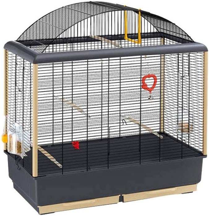 Bird Cages Stainless Steel Bird Cage Thrush Pigeon Parrot Cage Large Bird Cage Bird Carrier (C)