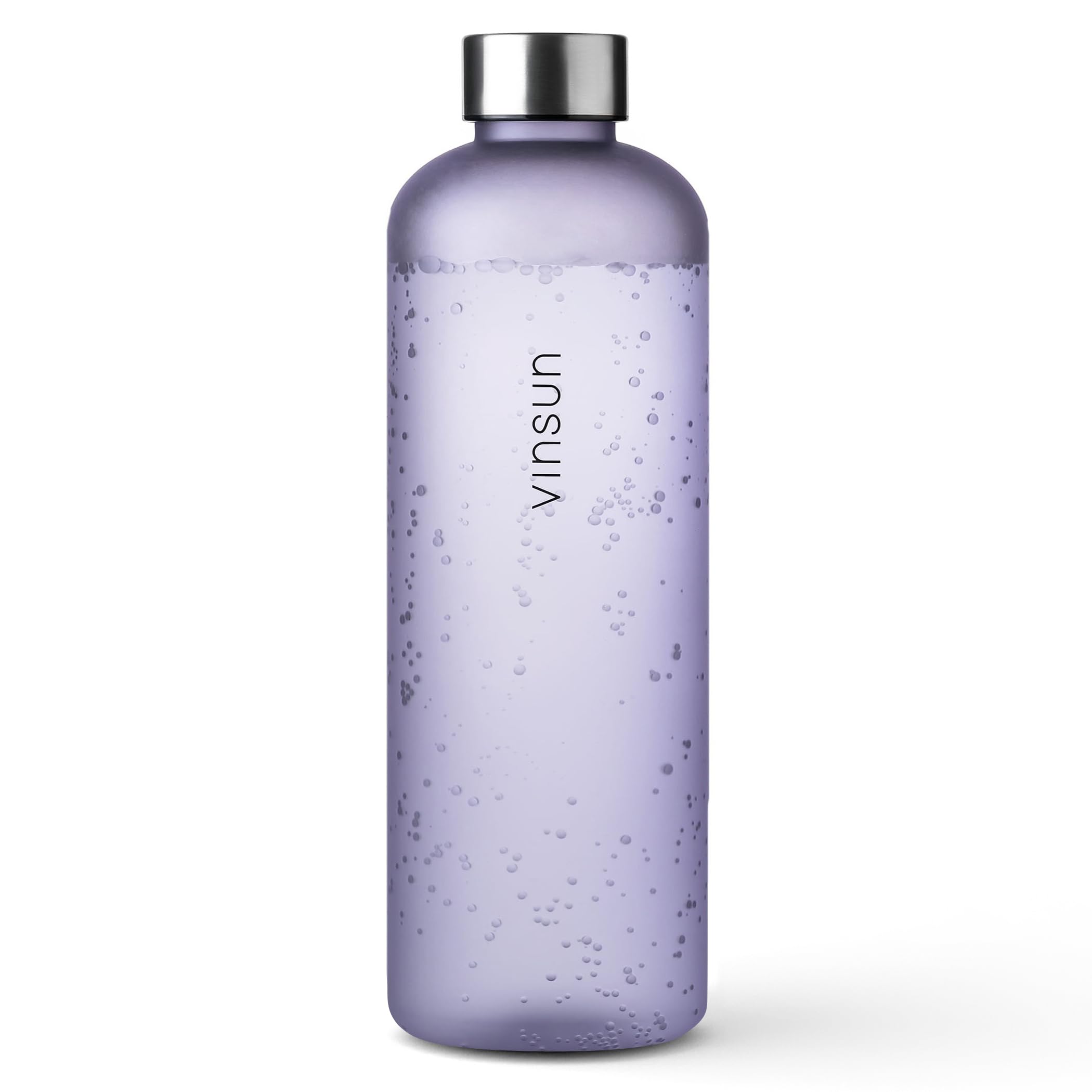 VINSUN Trinkflasche 650ml, 1000ml, 1500ml - auslaufsicher, Kohlensäure geeignet, BPA frei, Tritan - Leichte Wasser Flasche für Sport, Outdoor, Schule, Fahrrad, Büro