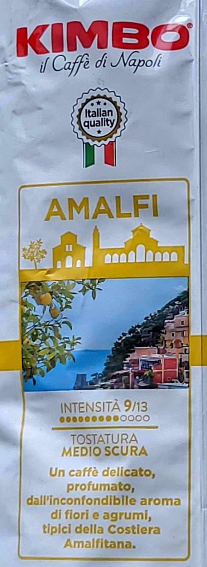 Caffè in grani Kimbo Amalfi 1 kg