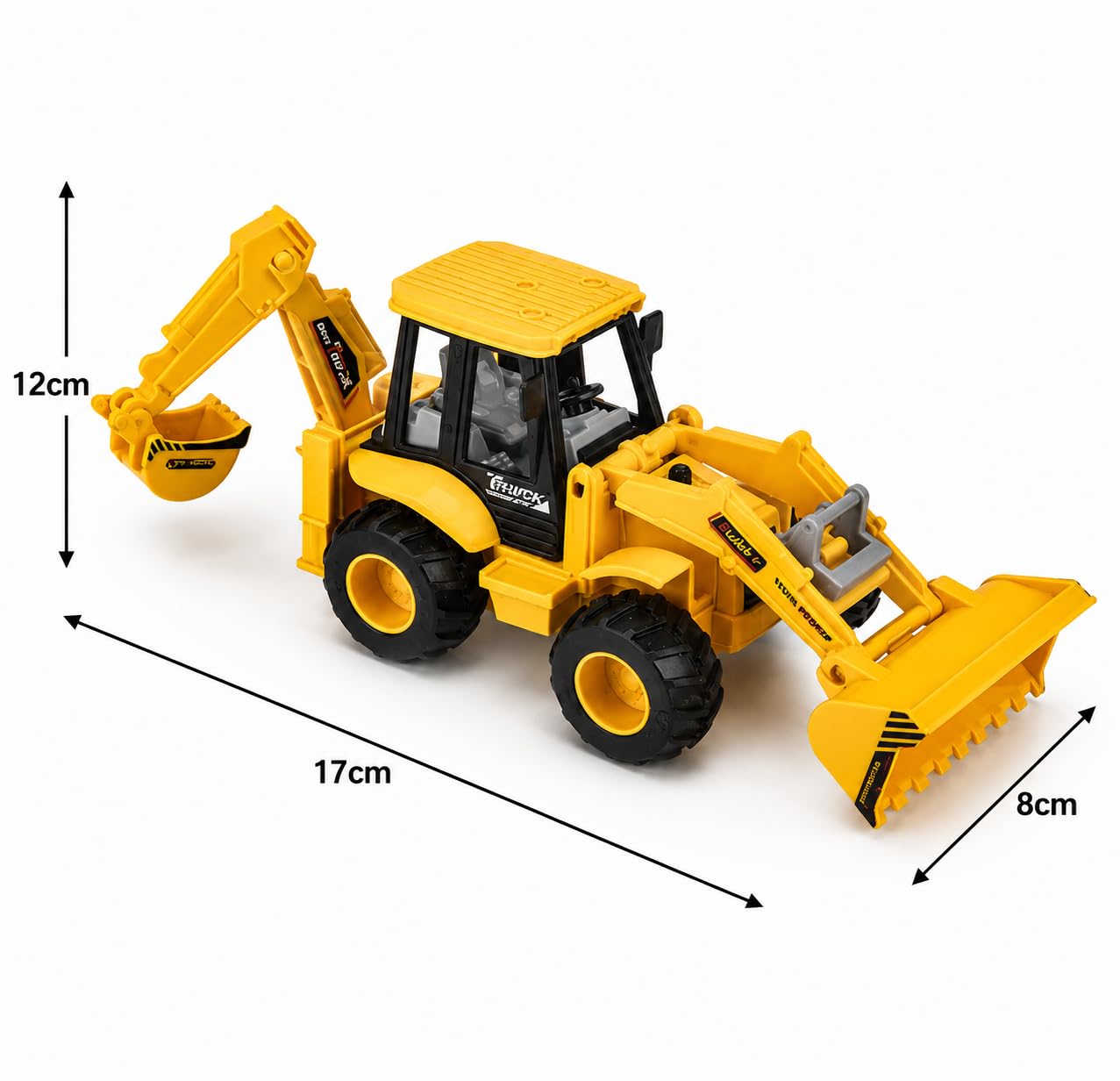 JCB Bulldozer Excavator Toy - Kids Construction Vehicle -5 JCB Bulldozer Excavator Toy - Kids Construction Vehicle -5
