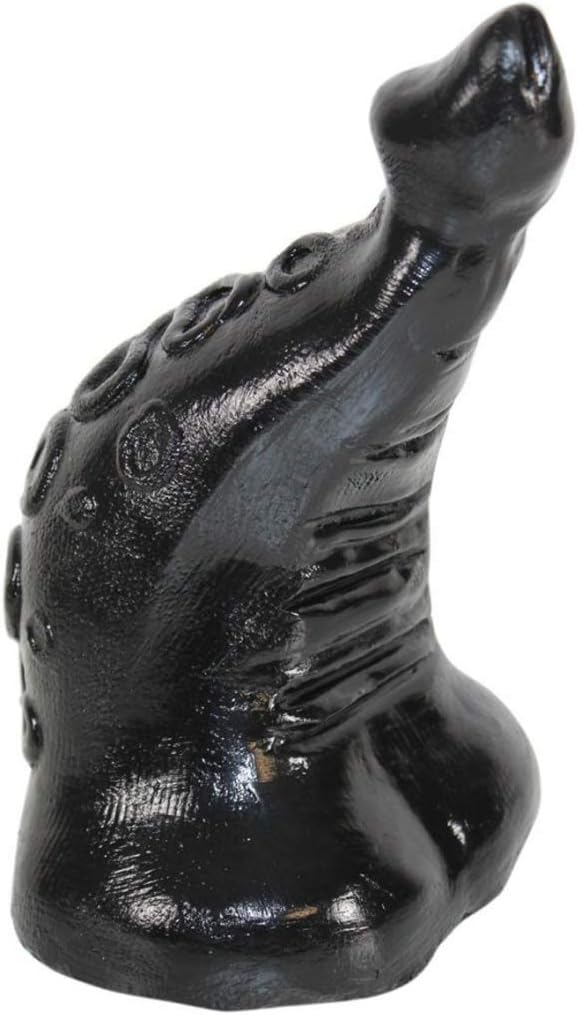 Consolador (20,5 x 9,0 cm), diseño de pulpo, color negro ...