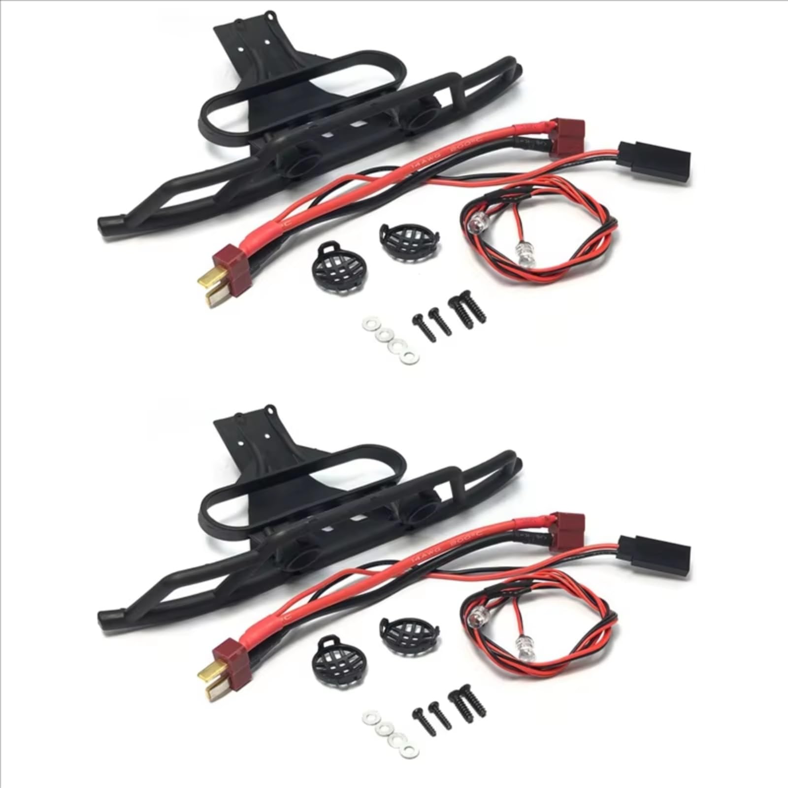 Per Wltoys 144001 144010 124016 124017 124018 124019 Luce Paraurti Anteriore RC Auto Aggiornamenti Parti Accessori Decorazioni Componenti