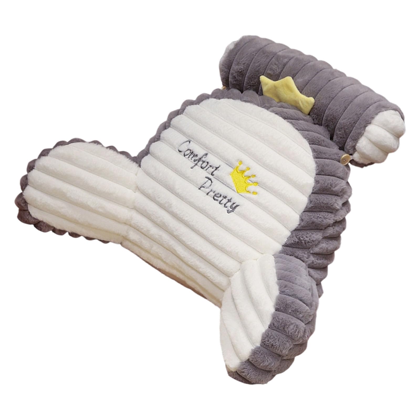 Oxxggkao Ergonomic Removable Lumbar Pillow Washable Soft Cushion for Home Furniture Breathable Pillow for Postures