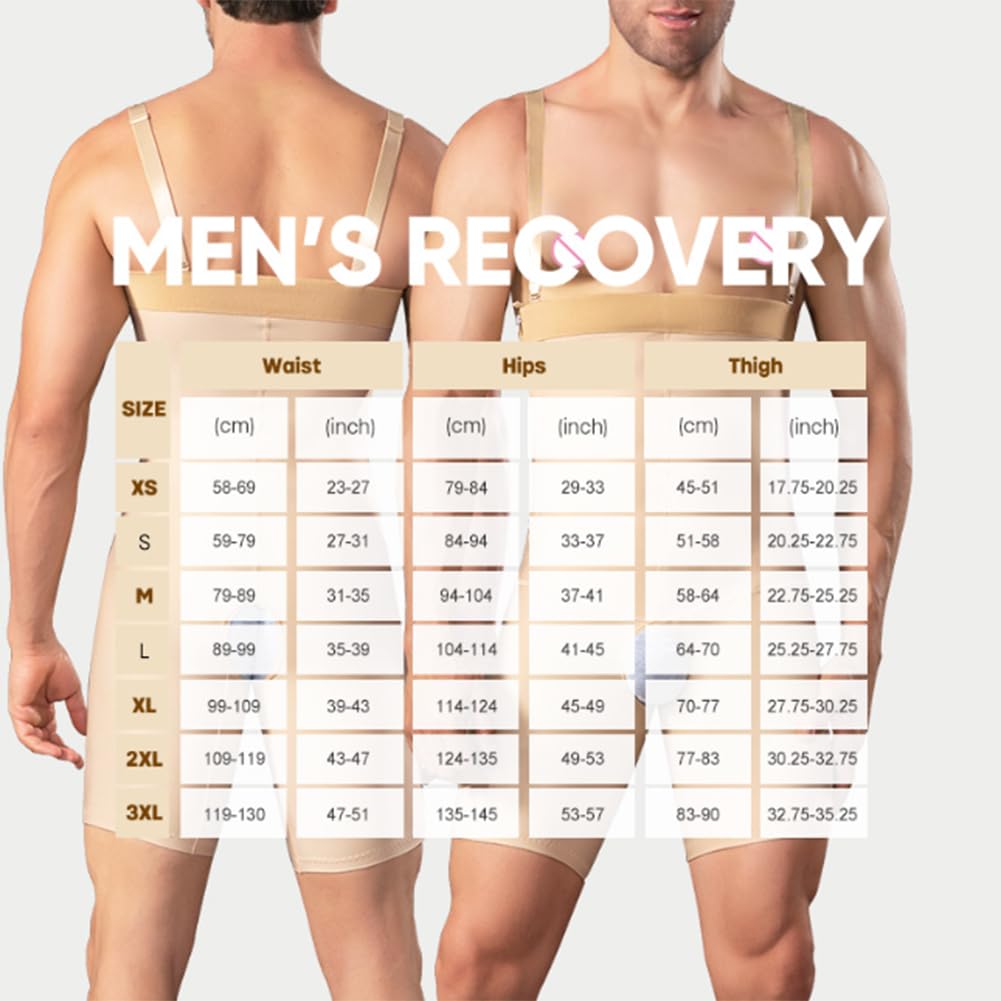 Hombres Faja Reductora Boxer de Compresión con Cintura Alta Abdomen más Plano