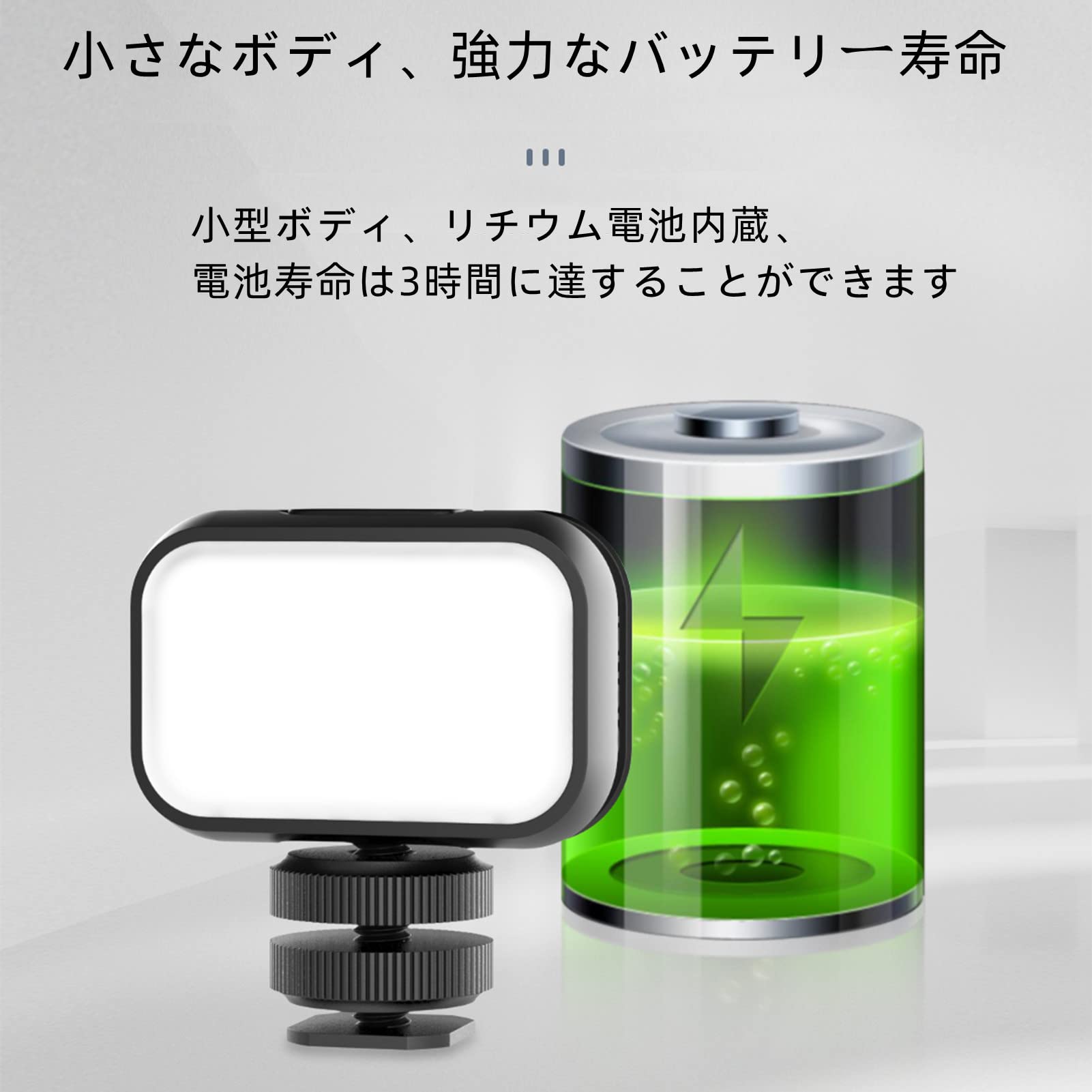 Amazon | Ulanzi VL28ミニLED ビデオライト 5600K写真フィル