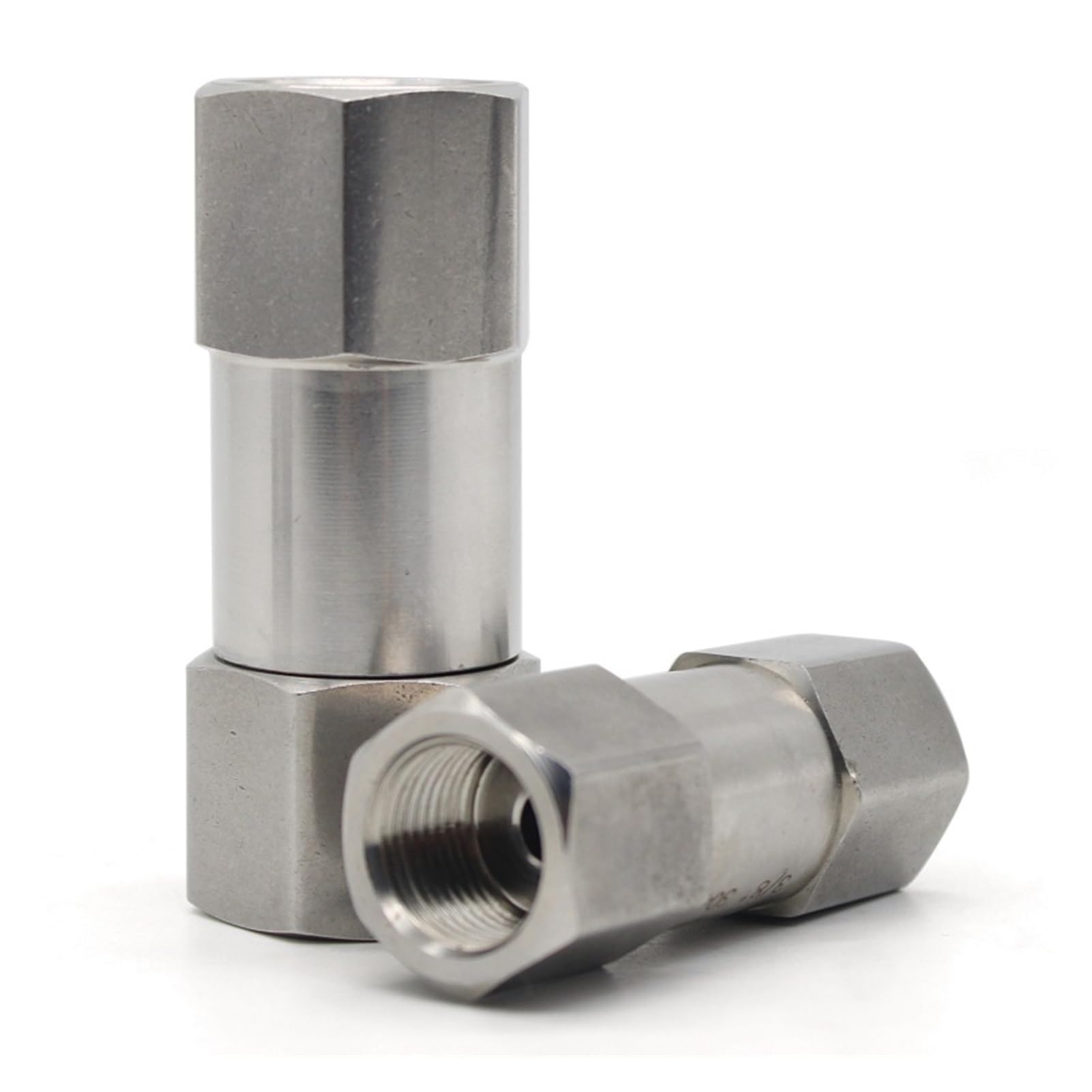 PRIMUZ 1/8 "1/4" 3/8 "1/2" 3/4 "1" BSPP Pollici Tubo Femmina SS304 valvola di Non Ritorno unidirezionale Acqua pneumatica (Size : 3/4")