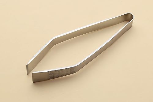 Miniatura 3 de Yoshihiro Pinzas antideslizantes de hueso de pescado para sushi japonés, herramienta de guarnición del chef (tipo occidental, antideslizante)