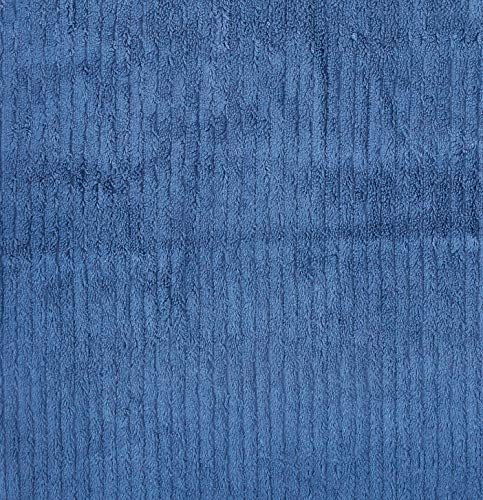 Heckett Lane Bath Beach Towel, 60% Bamboo Viscose, 40% Cotton, Jeans Blue, 90 x 180 Cm, 2.0 Pieces - Image 5