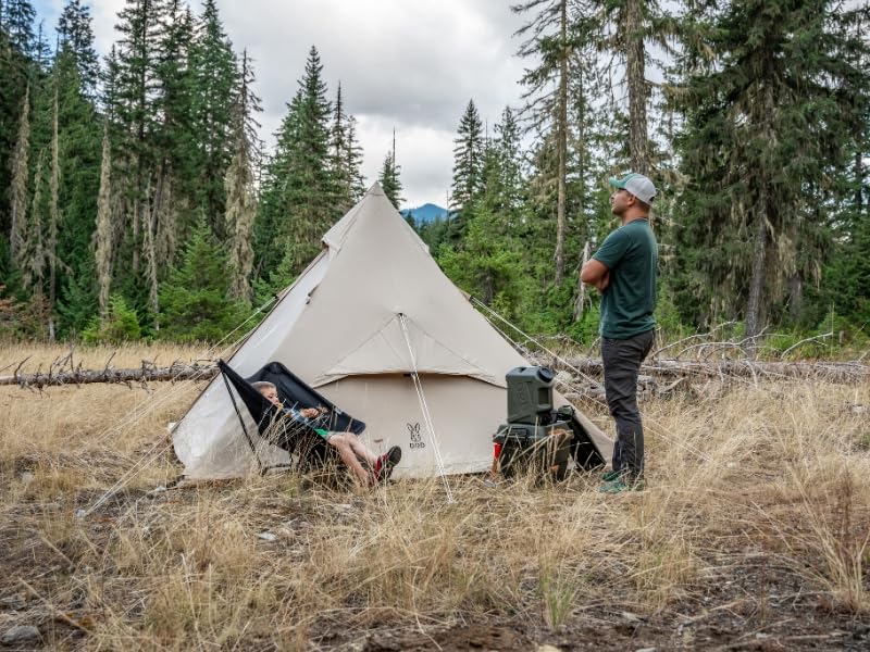 Carpa Pirámide DOD para Camping 4 Personas miniatura 5