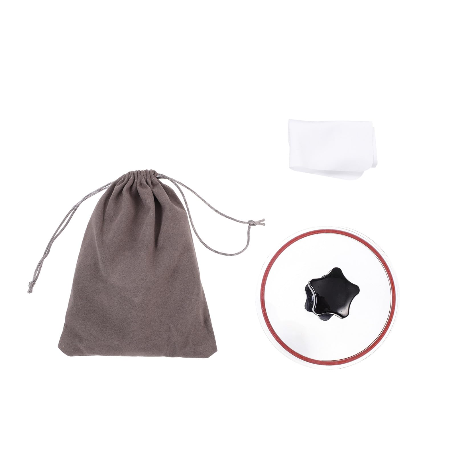 NUOBESTY Portaetichetta per Vinile in Acrilico con Silicone Protettivo Protettore per Etichette di Dischi in Vinile Antigoccia