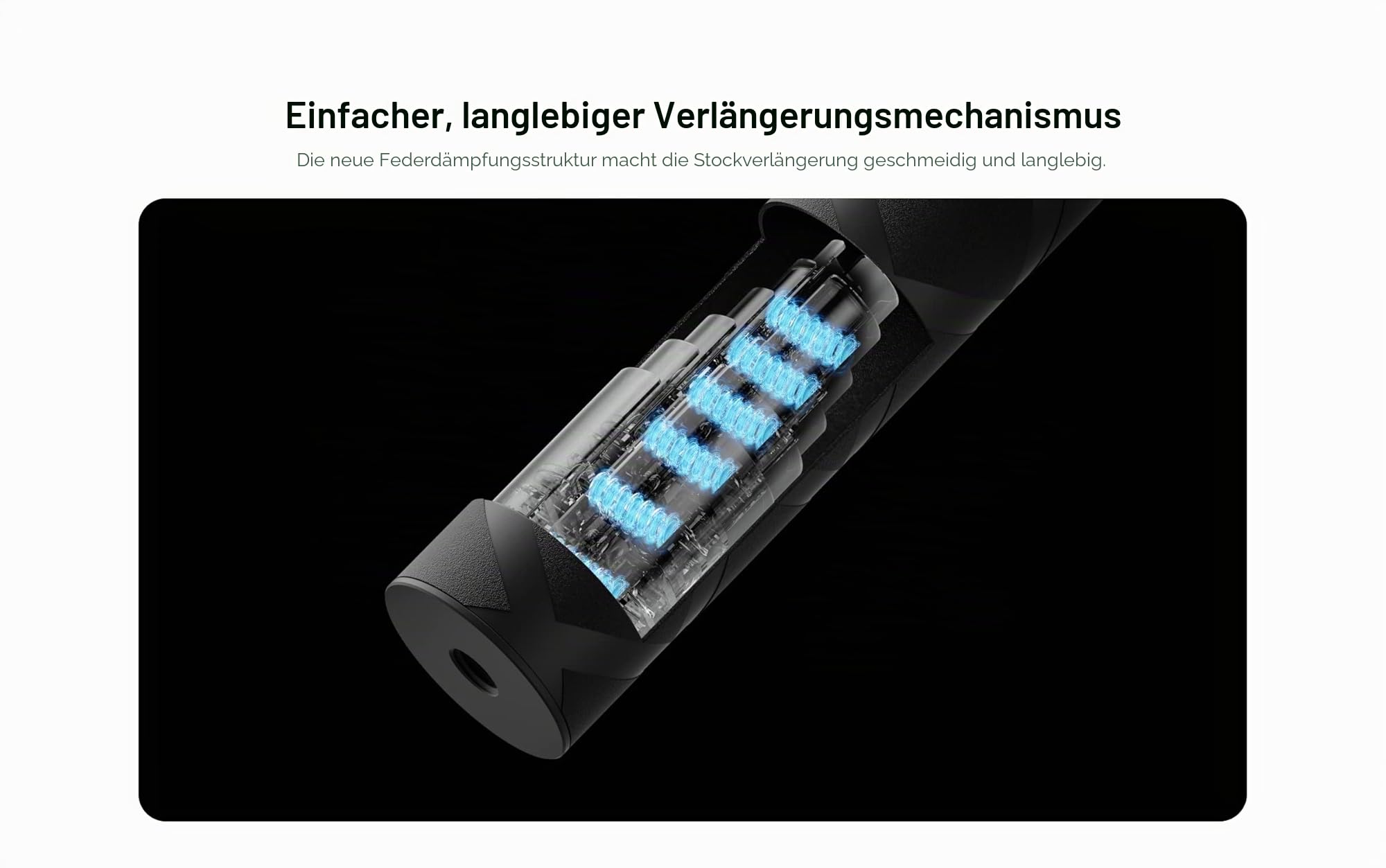 Insta360 114 cm Langer, unsichtbarer Selfie-Stick für One RS One X2 und X3 Kameras