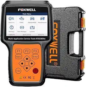 Scanner Automotivo Foxwell Nt650 Elite Profissional OBD2 Bidirecional, com ABS, SRS, 26 Funções de Reset No Brasil