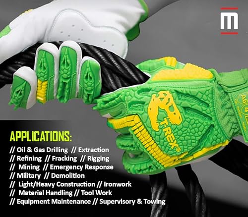 MAGID TRX743 ANSI A6 Cut-Resistant Windstorm Series Hi-Vis Impact Gloves, 1 Pair, Size 11/XXL - Thumbnail 4