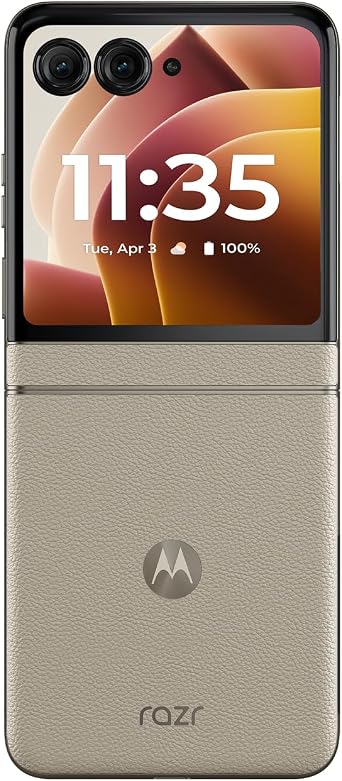 Motorola razr | 2024 | Unlocked | Made for US 8/256GB | 50MP Camera | Beach Sand