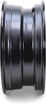 LIBRA 16 x 6 Trailer Wheels 8 Lug on 6.5 Bolt Pattern Black Mod, Set 2-17025