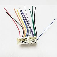 Vista 3 de Para Nissan Frontier Xterra Patrol X-Trail Estéreo de coche de CD DVD Power Arnés de cableado Adaptador de cable Enchufe Telar de plomo