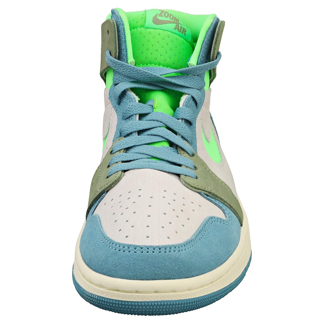 Nike Zapatos Air Jordan 1 Mid Zoom CMFT 2 Cerulean/OilGreen