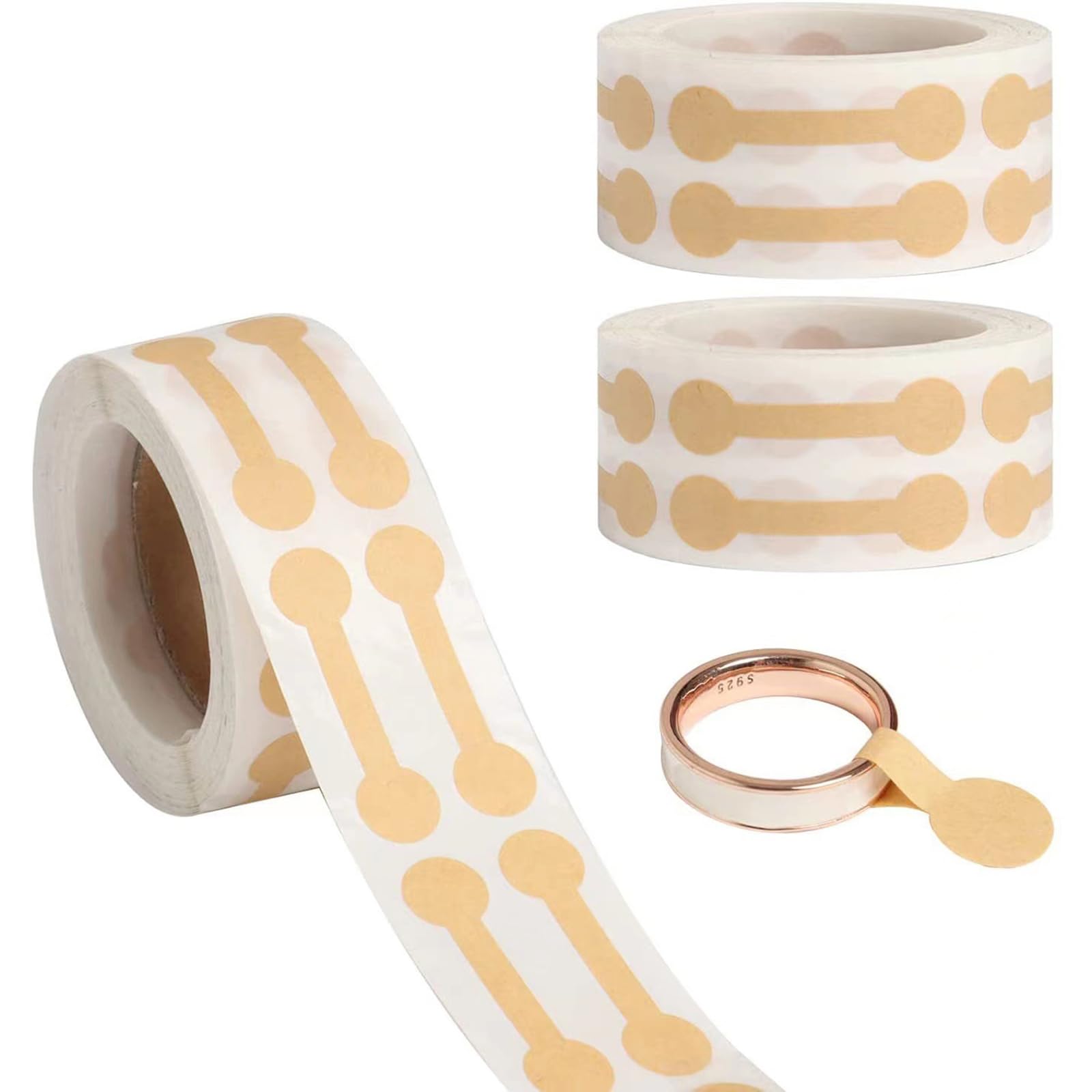 500 étiquettes Autocollantes Pour Bijoux - Pour Colliers, Bracelets, Bagues - Adhésif Sans Trace - Idéal Boutiques Et Vendeurs