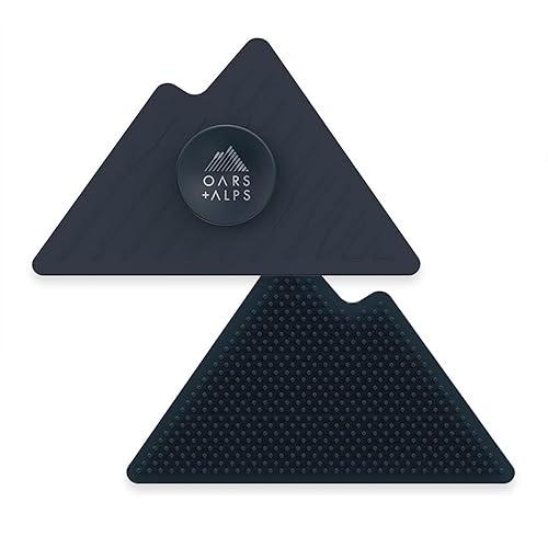 Oars + Alps Exfoliante corporal de silicona, exfolia suavemente y limpia la piel, cepillo de limpieza de mango antideslizante, respetuoso con la