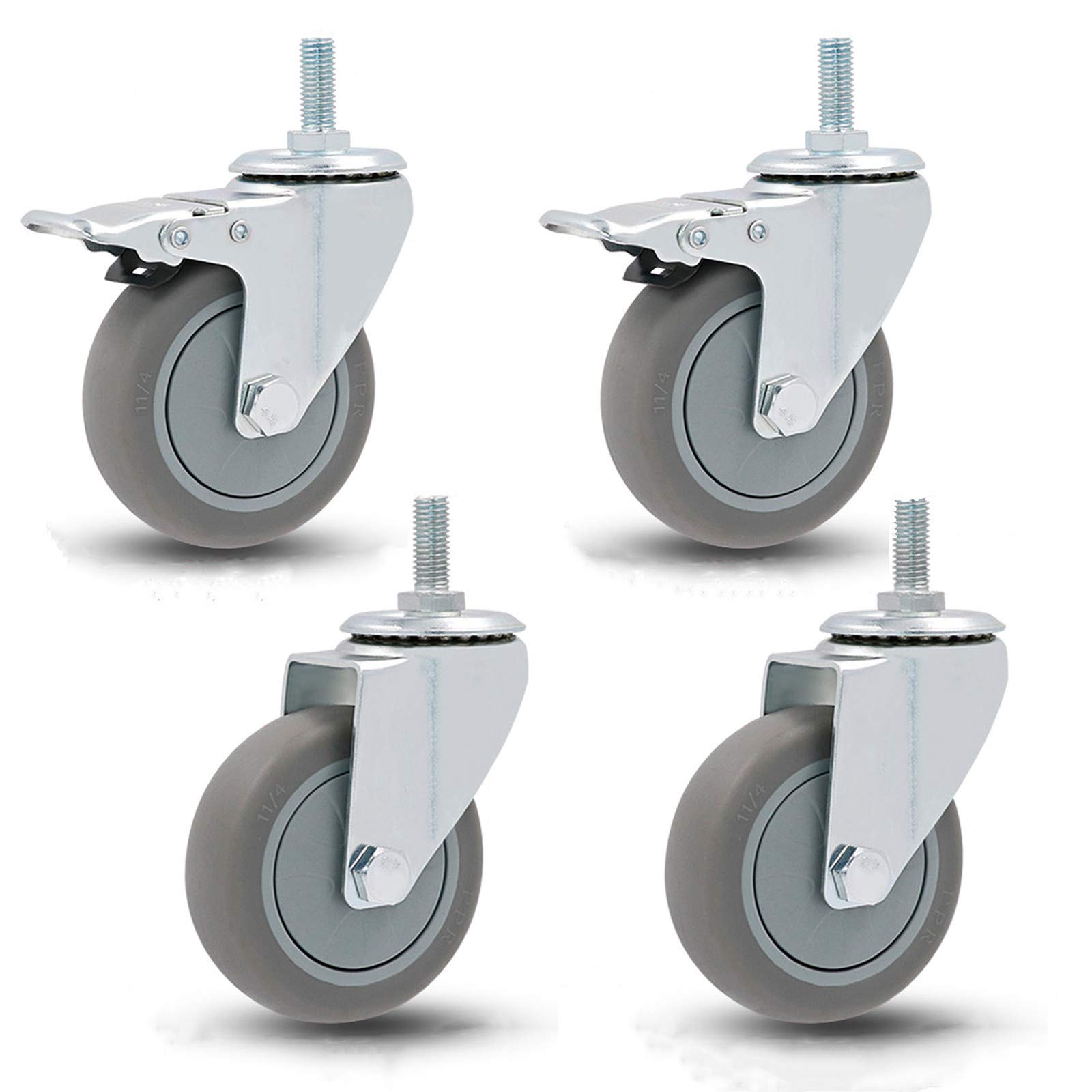 Roulettes pivotantes de rechange pour meuble de salon et établi mobile