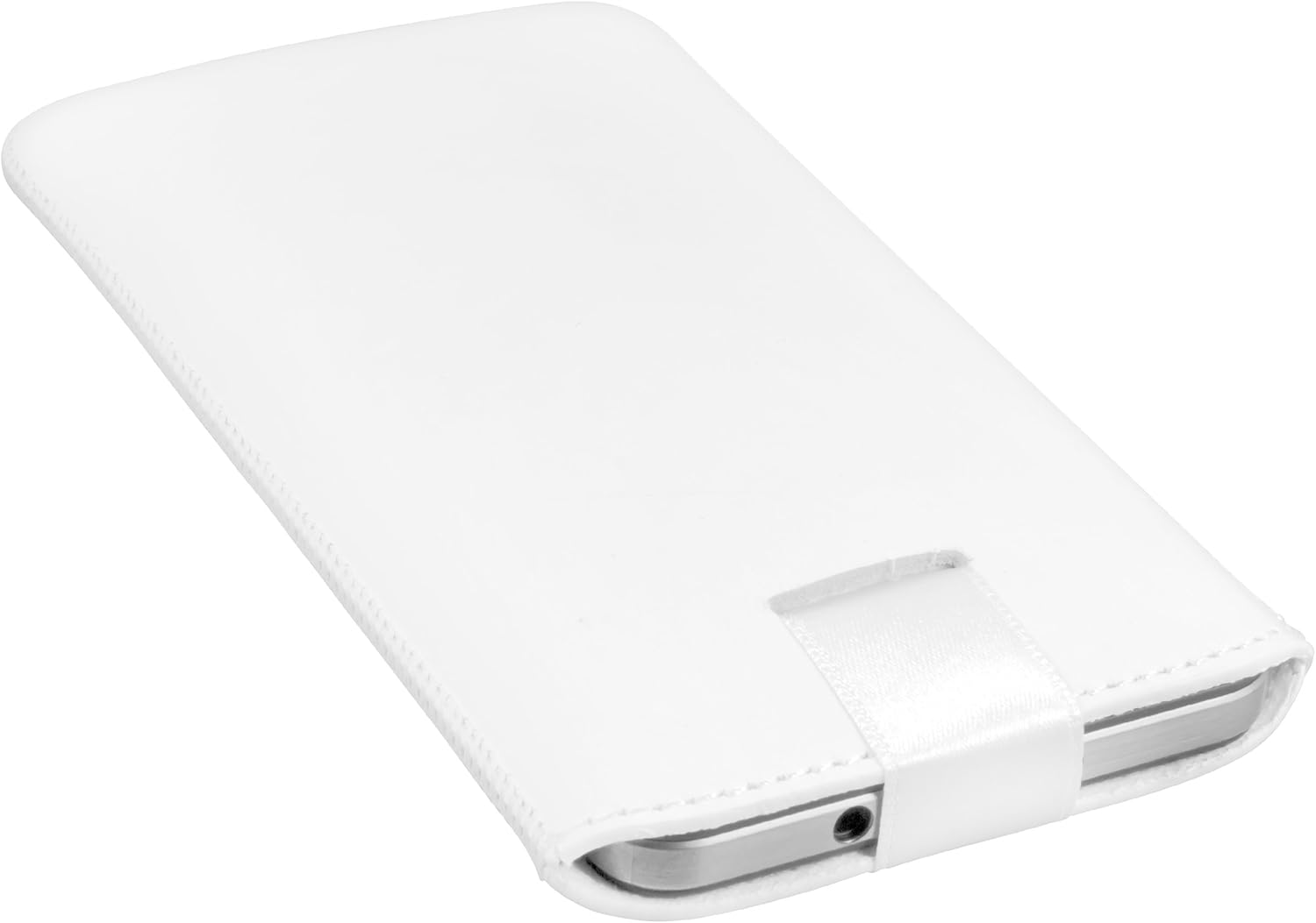 mumbi Premium Real Leather Cover Case for Huawei Ascend W1 Ascend W1 Case Flip Case Cover Protector