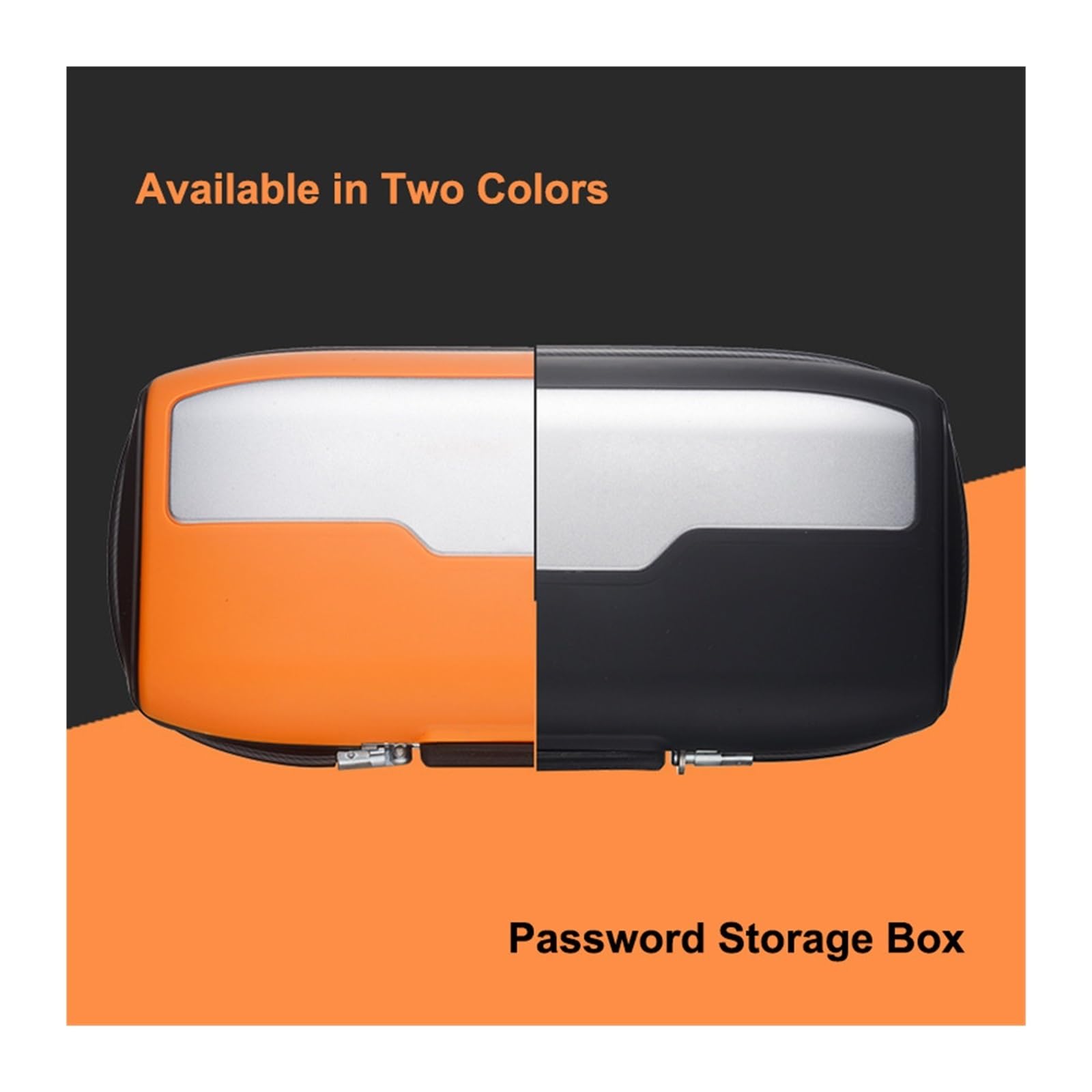 Cassaforte, cassaforte per la casa, Cassetta di sicurezza con chiave portatile, cavo metallico di sicurezza con blocco password sicuro fisso for gioielli Cash Card Mobile Phone Alloy Storage Safe Hidd