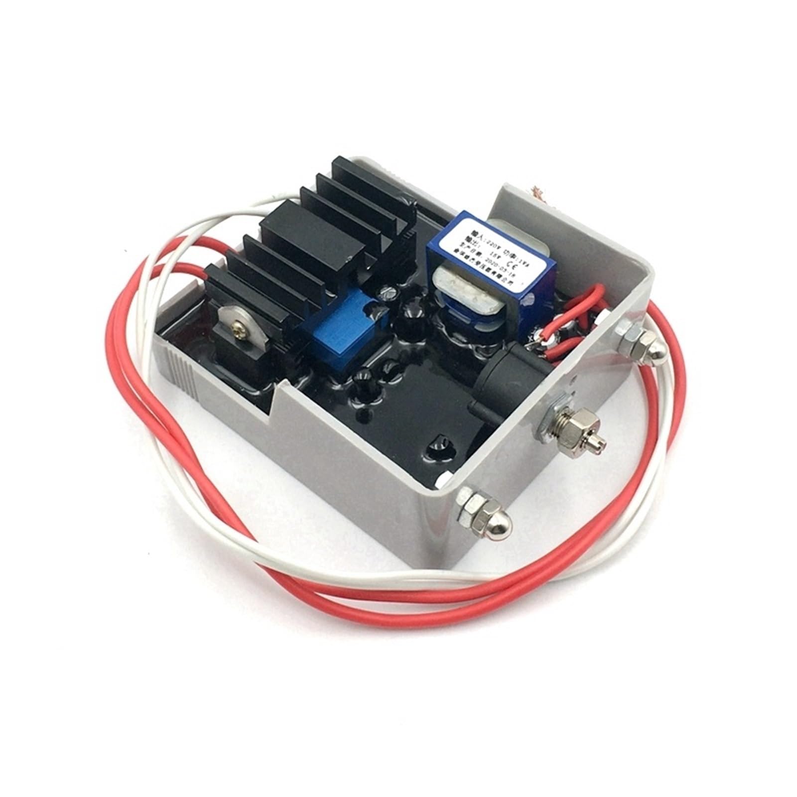 Douknail Gb160c Gb170c Dx-05A Dx-5E Brush Avr Automatic Voltage Regulator Stc Alternator Generator Parts Gb160 Gb170 1Pcs(Gb160c)