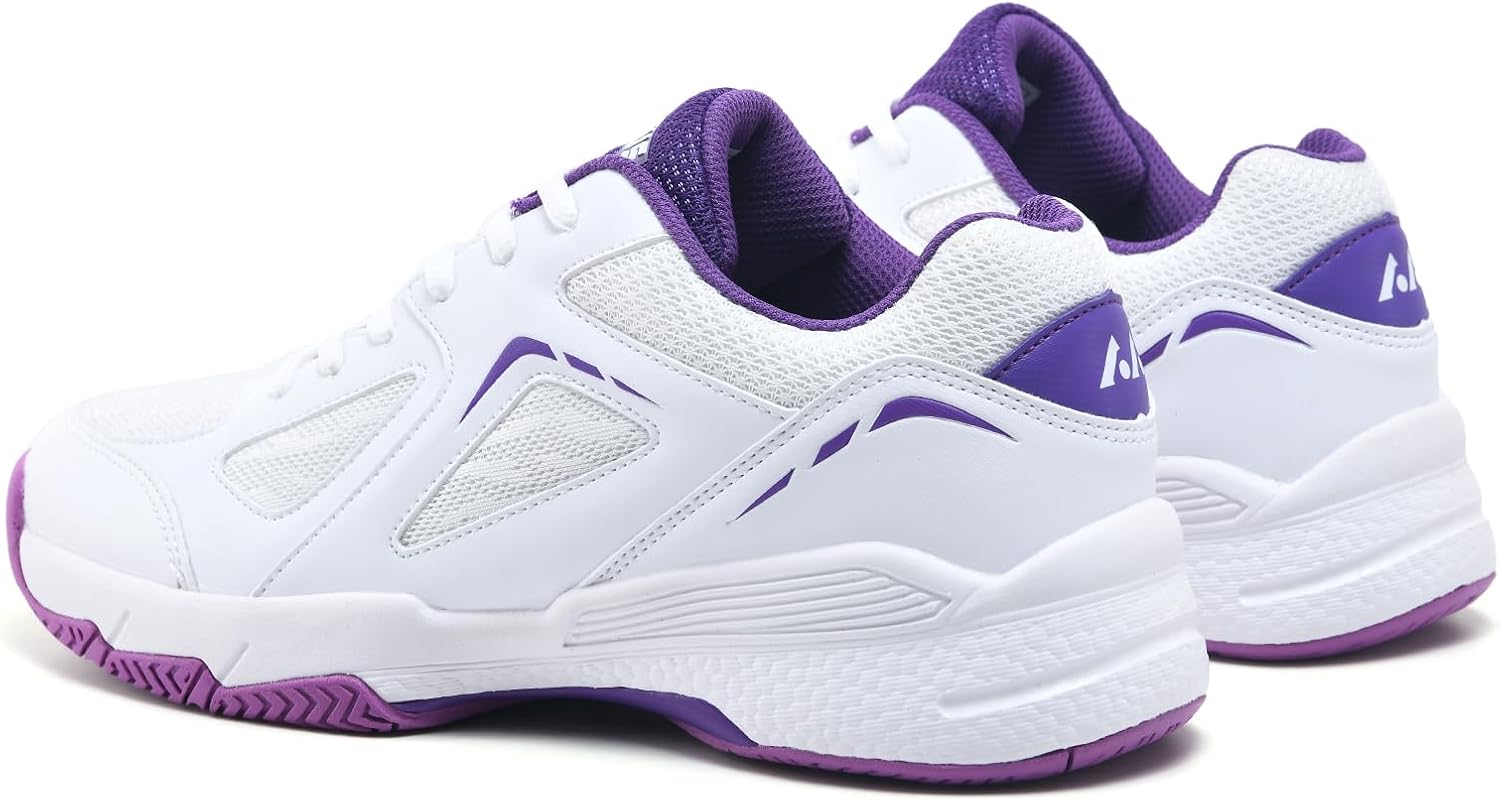 Women's Pickleball Shoes - AMZ-P601, Non-Slip, Cushioning, Anti-Torque, Breathable Court Shoes