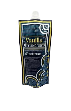 Ecoslay Vanilla Styling Whip, Firm-Hold Hair Gel, 8 Fl Oz