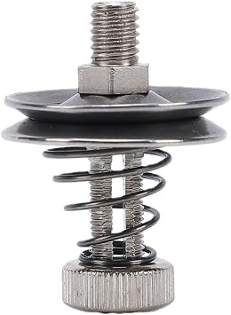 Rengue Thread Tension Assembly Sewing Machine Tensioner Unit Yarn Trapper Stainless Steel Industrial Replacement Part for Vintage Shoe Repair Overlock Knotting Machines B1115-232-0A0