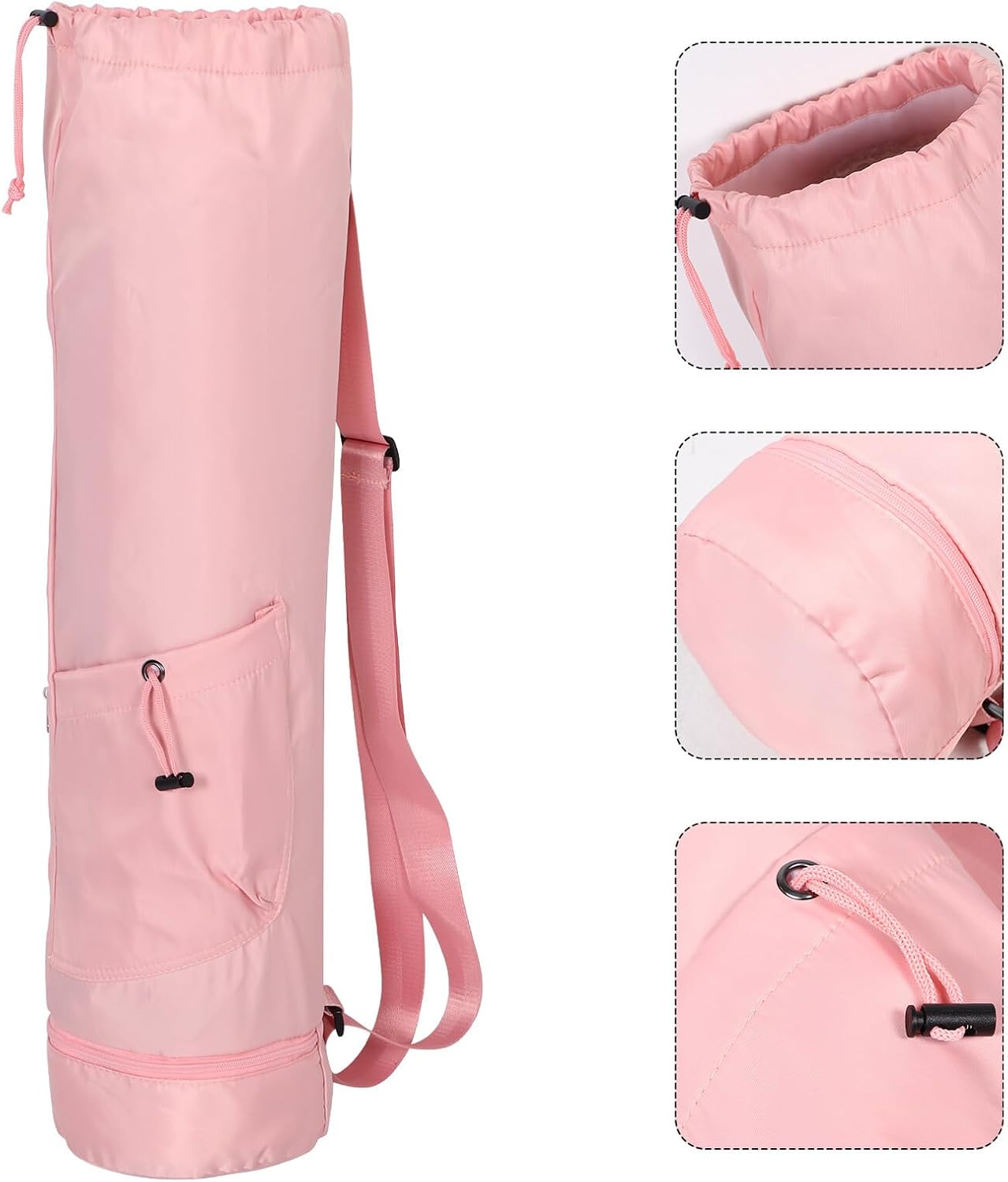 STOBAZA Yoga Mat Carrier Bag with Water Bottle Pocket and Wet Compartment image 3