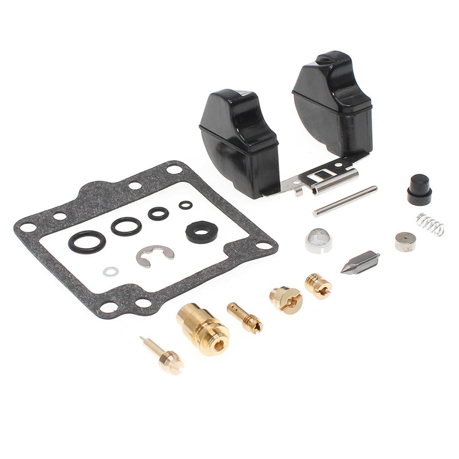 4 Juegos para Suzuki GS750 GS750E GS750L GS750T 1980 1981 1982 1983 Kit De Reparación Carburador Conjunto Reconstrucción con Junta Flotante