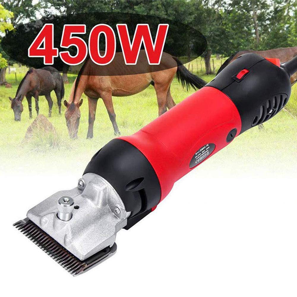 690w Cortapelo Eléctrico Profesional para Caballos, 6 Velocidades Ajustables, Cortapelo Eléctrico Portátil para Peletería