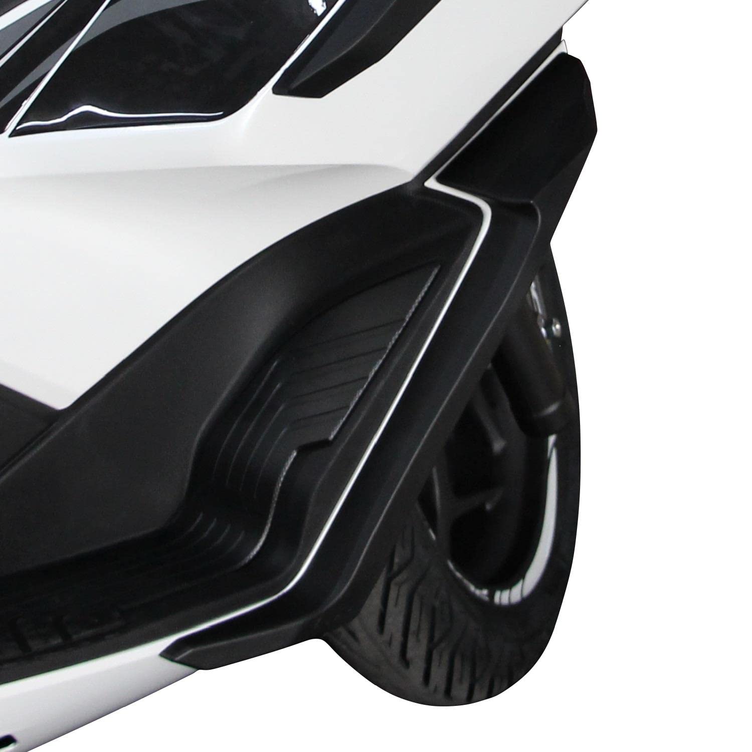 GP Kompozit Dla PCX 125/150 2021-2022 kompatybilny ochraniacz dolnej części nogi, czarny