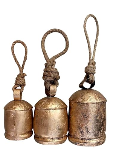 Mango Gifts Handmade Rustic Iron Tin Metal Vintage Harmony Bells