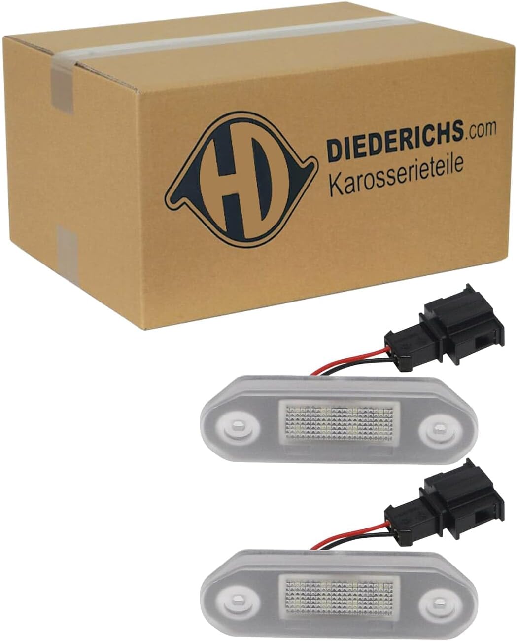 DIEDERICHS LID10432 License Plate Light