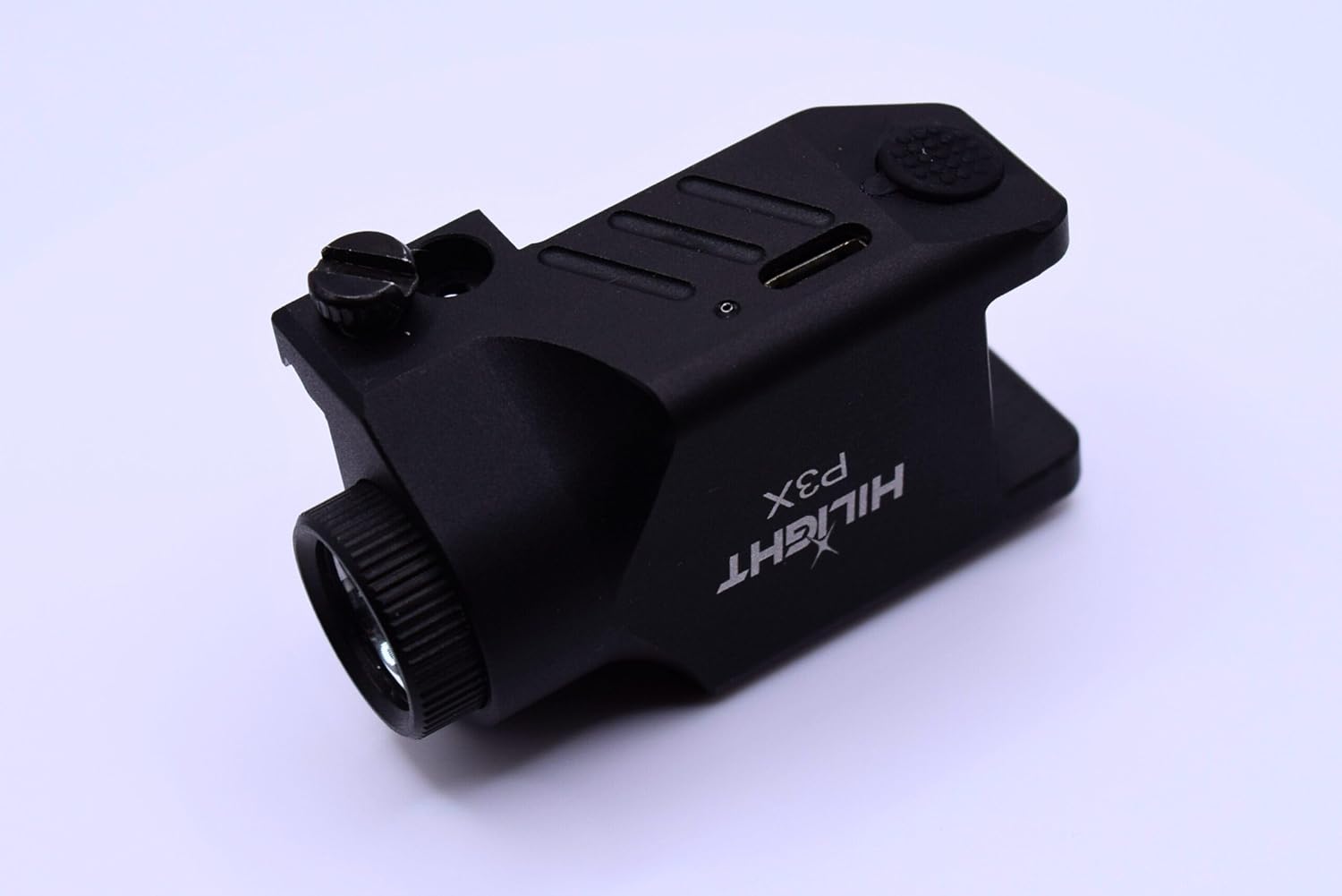HiLight - Tactical P3X - 500 Lumens Strobe CREE XM-L2 LED Flashlight with Rechargeable Battery - Handheld/Rail Mount Light & Precision Laser Class of IIIA