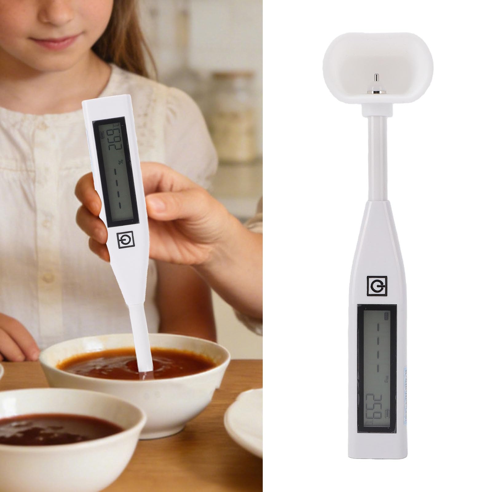 Medidor de salinidad digital con medicion de alta precision para salmuera 8