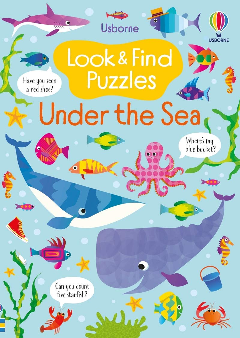 Usborne GB Look and Find Puzzles Under the Sea