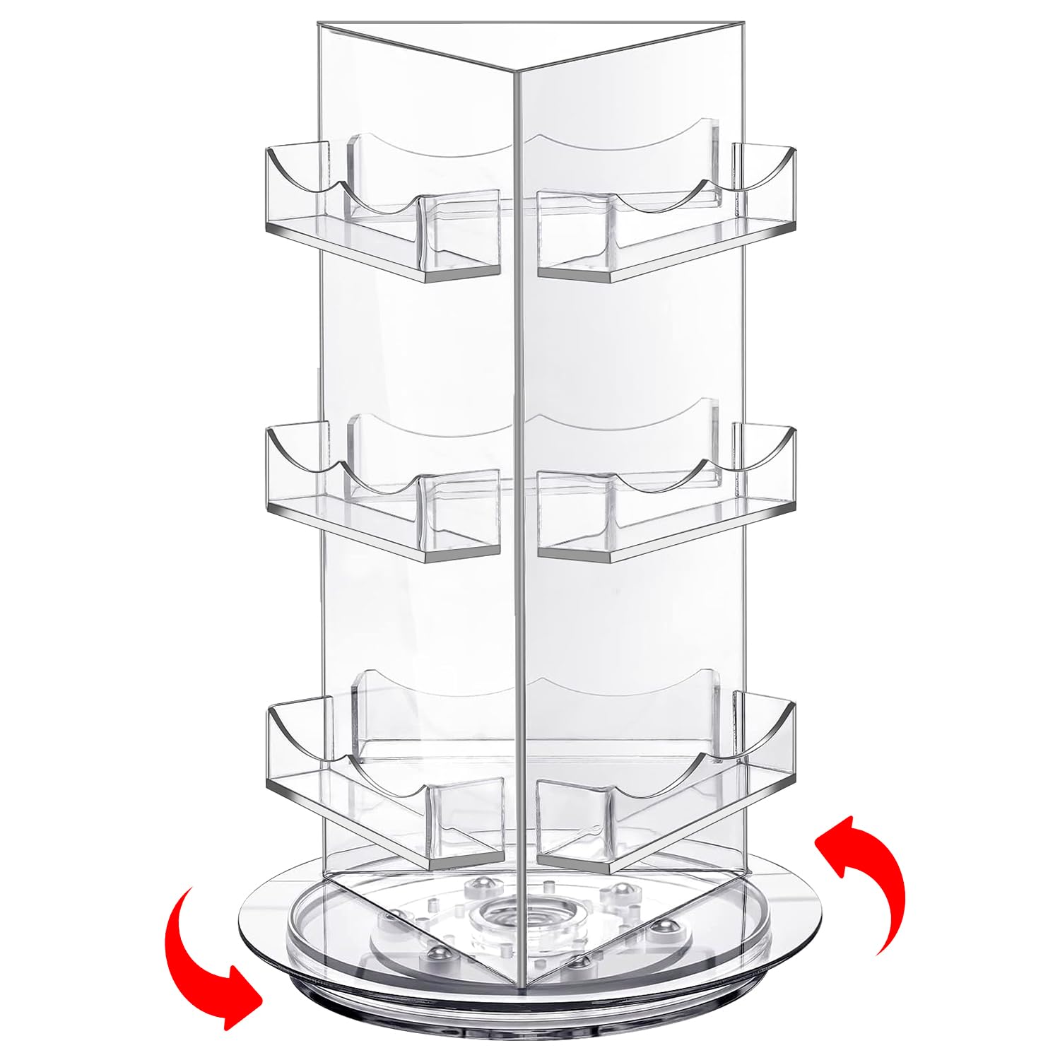 Amazon.com: Sticker Display, Rotating Display Stand, Clear