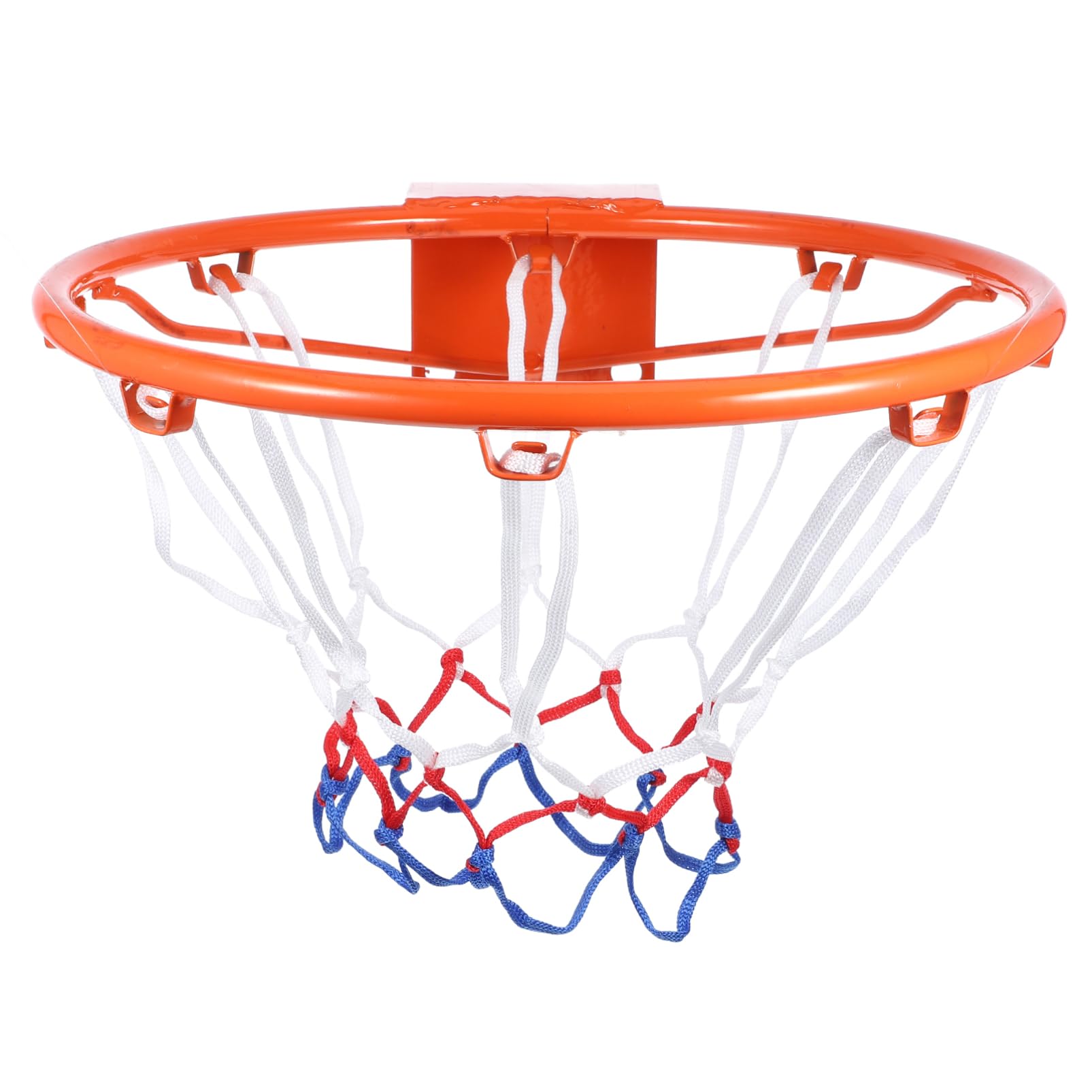 ifundom Leichter Basketballkorb aus Eisen zum Aufhängen Verstärkter Basketballrahmen für Jungenzimmer Indoor Kleiner Basketballkorb als Geschenk für Jungen