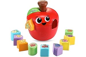 Engage Little Minds with Leapfrog Spin and Change Apple Shape Sorter!