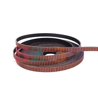 GT2 Timing Belt 6mm Width,Pitch 2mm,Upgrade Non-Slip Nylon Tooth Surface for 3D Printers.(5 Meters)