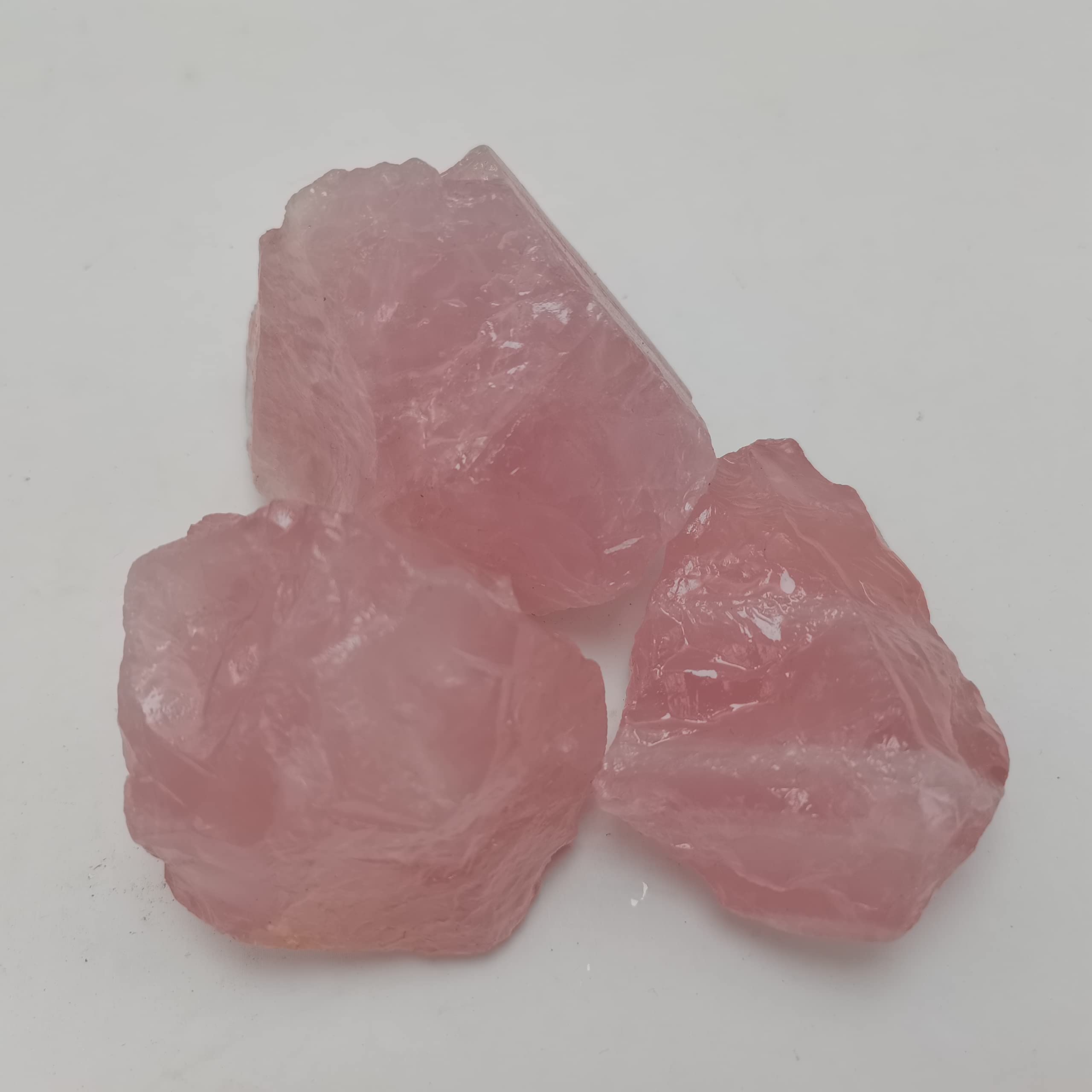 Tbkoly Meditación Decoración for el hogar, 260 g Cristal Rosa Natural Cuarzo Rosa Crudo Áspero Curación Mineral Espécimen Roca Piedra Decoración for el hogar Regalo 1pc Regalos, Cristal Natural