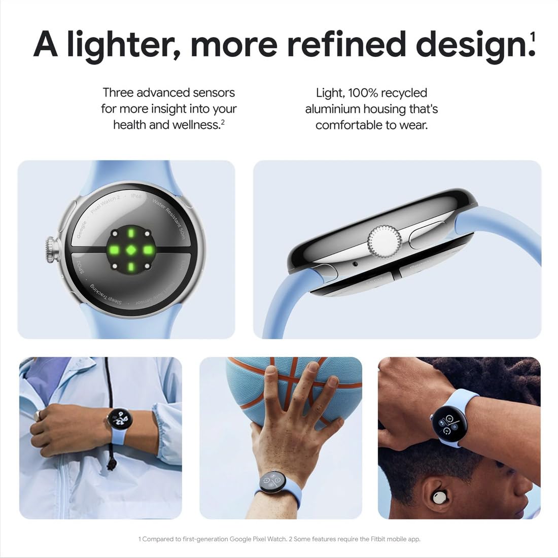 Google Pixel Watch 2 (EU/UK Model) | 32GB+ 2GB RAM | Android 