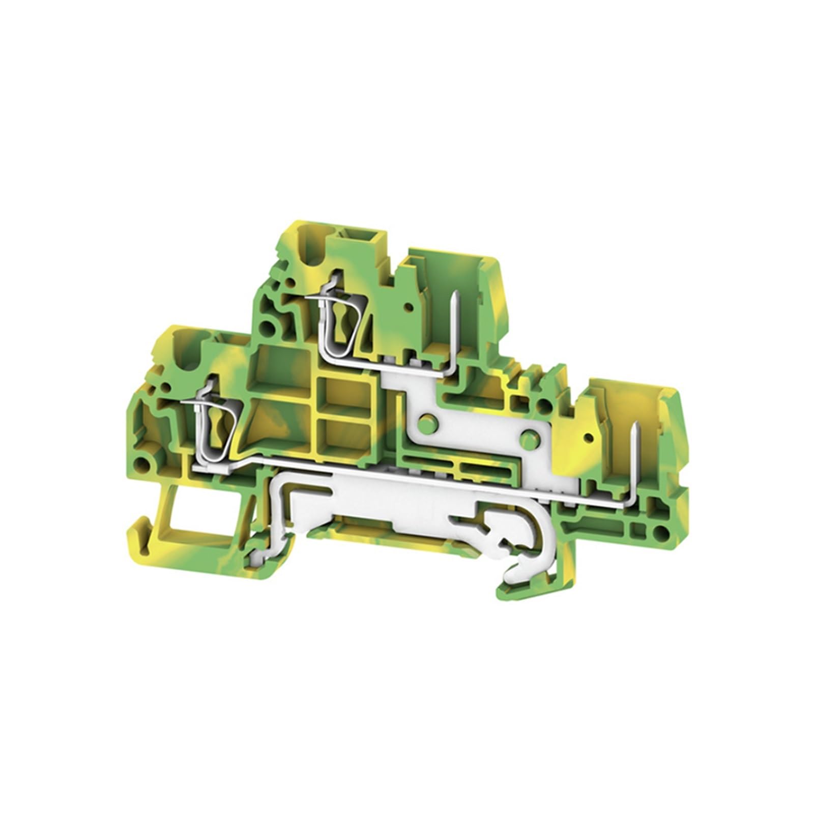 Bloques de terminales de paso ZDT 2.5/2 PE para control de cableado 2