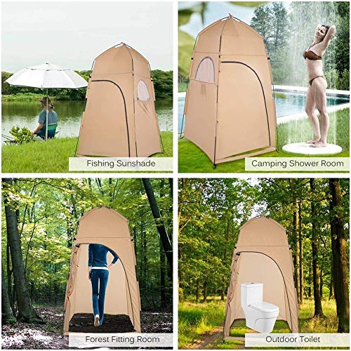 Carpa de pesca para invierno, algodón y poliéster, impermeable y resistente al viento miniatura 3