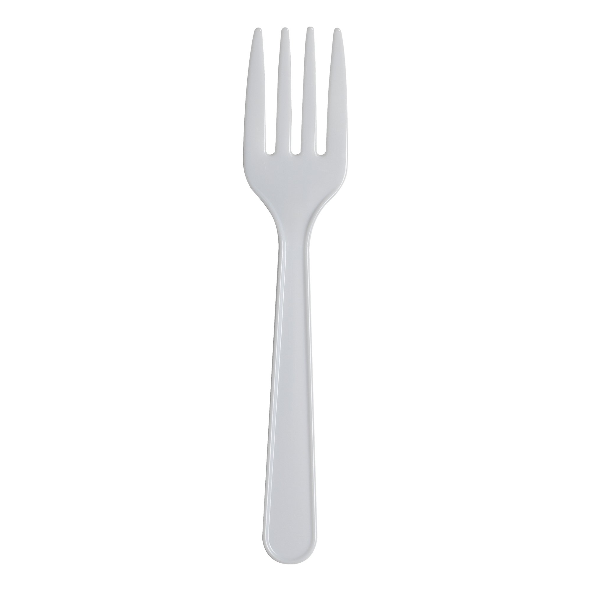 Dixie 4.81" Light-Weight Polystyrene Plastic Fork by GP PRO (Georgia-Pacific), White, LF21, (Case of 1,000)