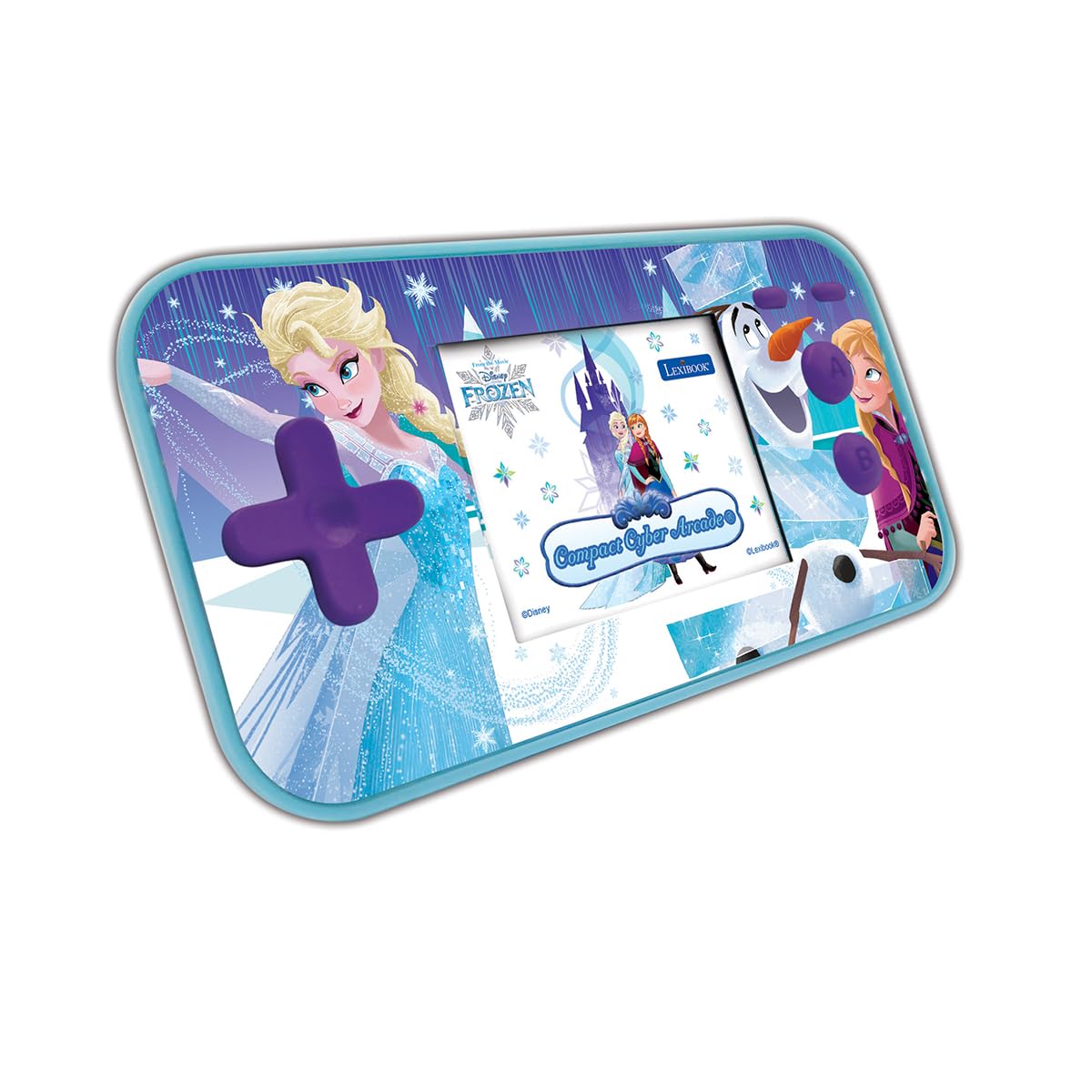 Lexibook, Die Eiskönigin, Cyber Arcade-Konsole, blau, JL2367FZLXB